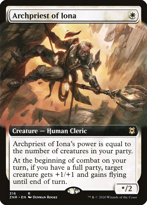 ZNR: Archpriest of Iona (Extended Art)