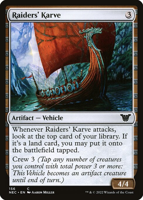 NEC: Raiders' Karve