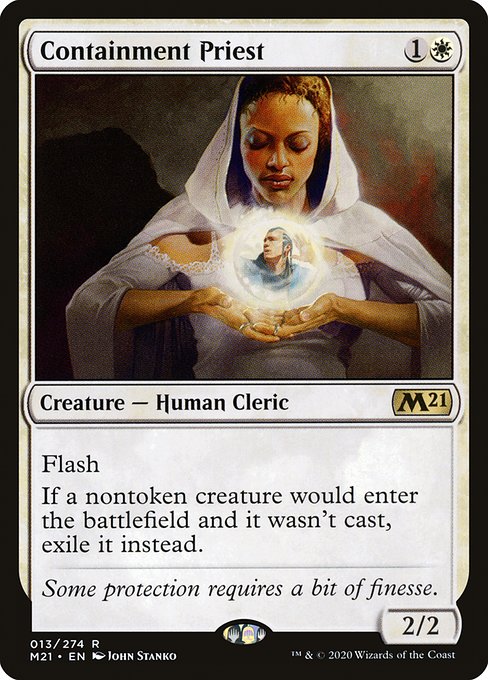 M21: Containment Priest (Foil)