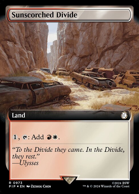 PIP: Sunscorched Divide (Extended Art) (Surge Foil)