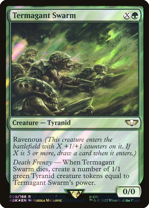40K: Termagant Swarm (Surge Foil)