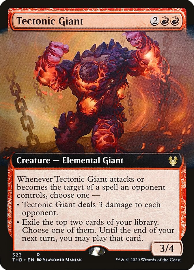 Tectonic Giant (Extended Art) [Foil] :: THB