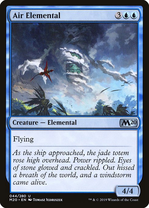 M20: Air Elemental (Foil)