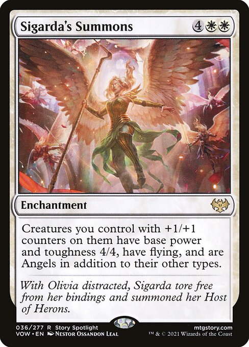 VOW: Sigarda's Summons (Foil)