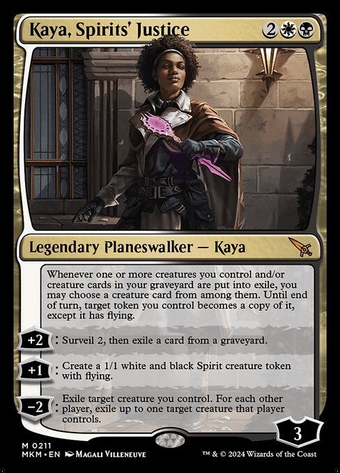 MKM: Kaya, Spirits' Justice (Foil)