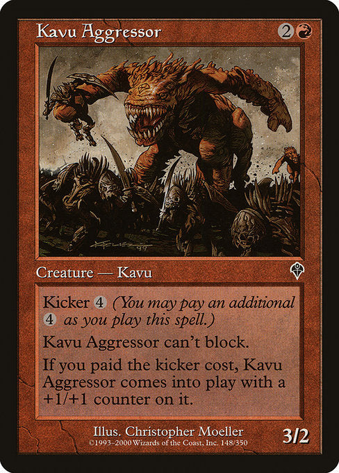 INV: Kavu Aggressor (Foil)