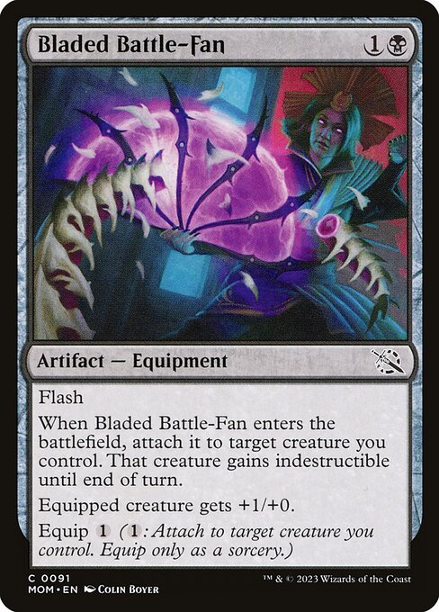 MOM: Bladed Battle-Fan (Foil)