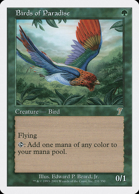 7ED: Birds of Paradise