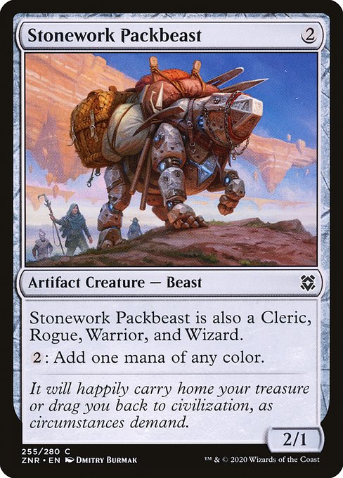 ZNR: Stonework Packbeast (Foil)