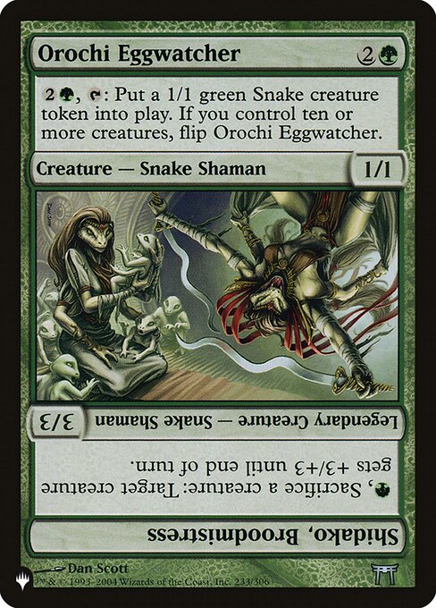 PLST: Orochi Eggwatcher // Shidako, Broodmistress