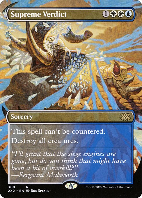 2X2: Supreme Verdict (Borderless)