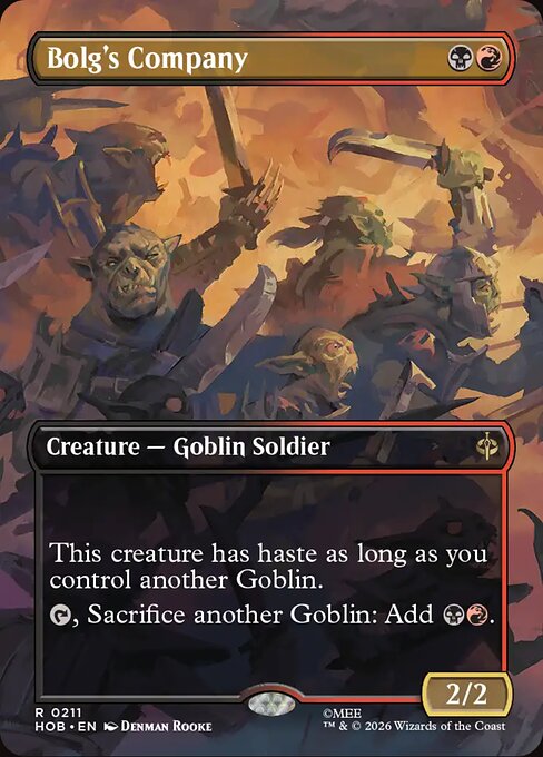 HOB: Bolg's Company (Borderless)