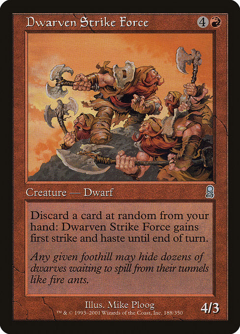 ODY: Dwarven Strike Force (Foil)