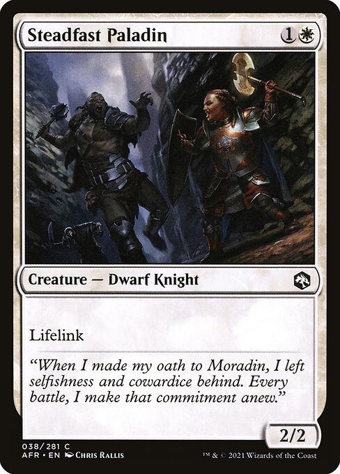 AFR: Steadfast Paladin