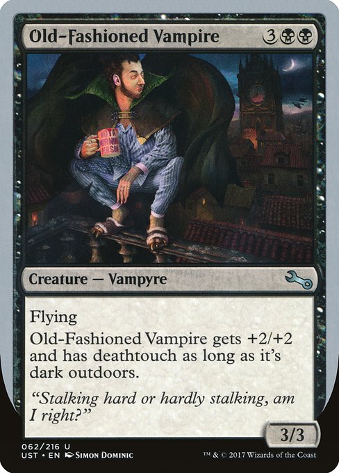 UST: Old-Fashioned Vampire