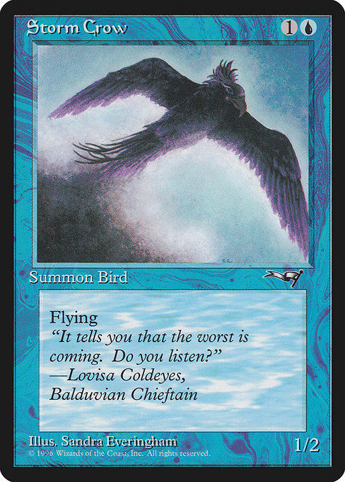 ALL: Storm Crow (Flying Right)