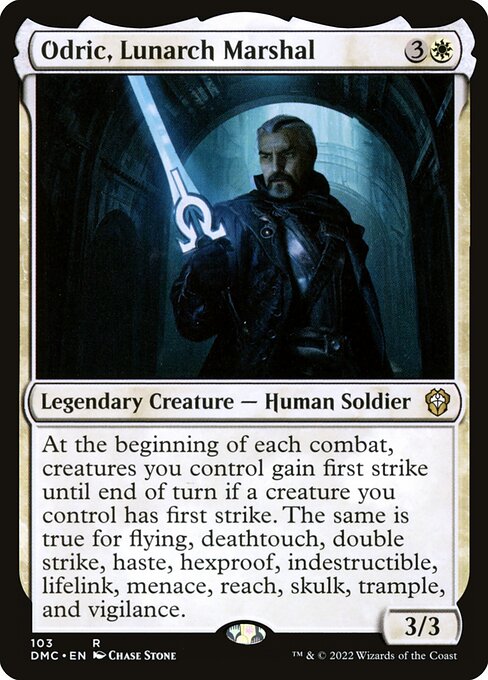 DMC: Odric, Lunarch Marshal