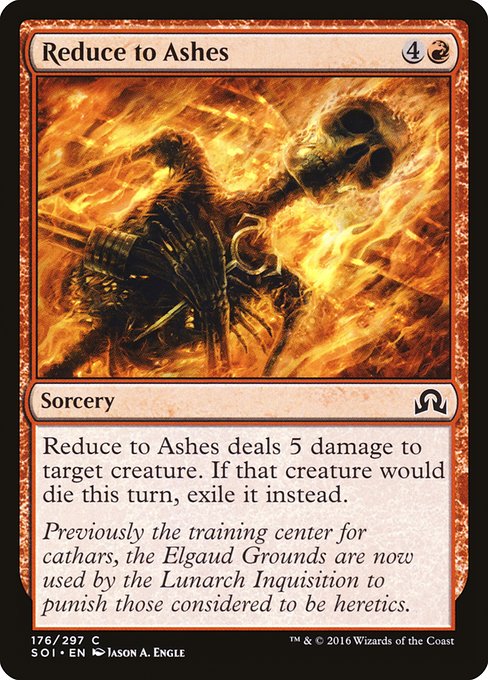 SOI: Reduce to Ashes (Foil)
