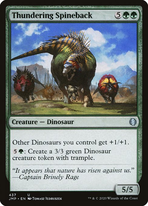 JMP: Thundering Spineback
