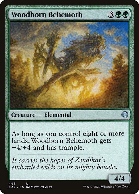JMP: Woodborn Behemoth
