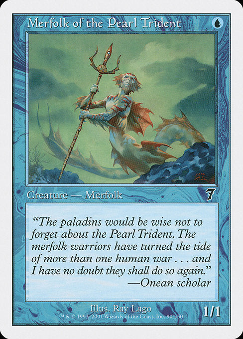 7ED: Merfolk of the Pearl Trident