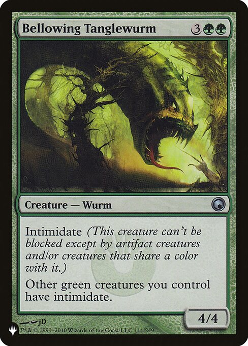 PLST: Bellowing Tanglewurm