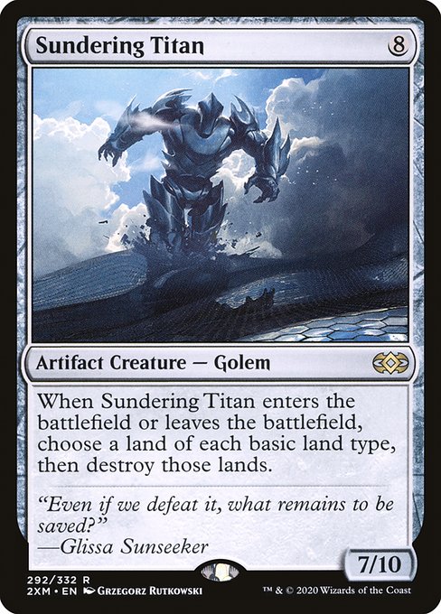 2XM: Sundering Titan (Foil)
