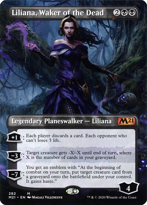 M21: Liliana, Waker of the Dead (Borderless)