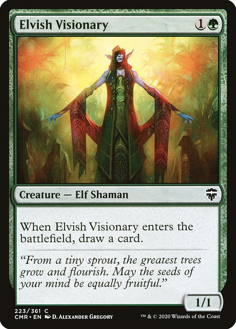 CMR: Elvish Visionary (Foil)