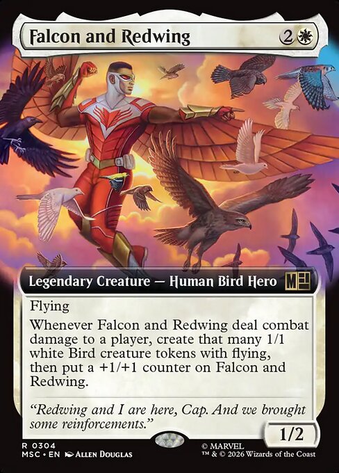MSC: Falcon and Redwing (Extended Art)