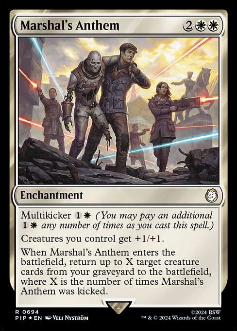 PIP: Marshal's Anthem (Surge Foil)