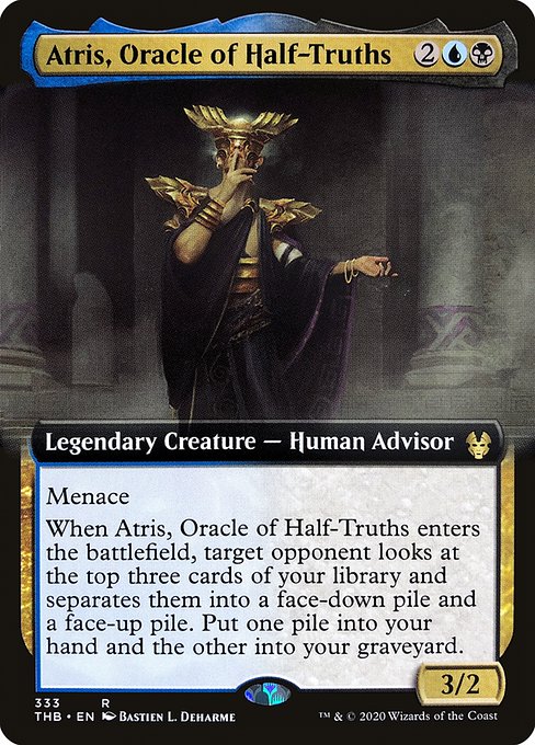 THB: Atris, Oracle of Half-Truths (Extended Art) (Foil)