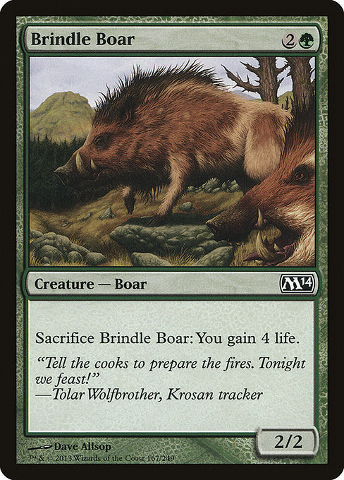 M14: Brindle Boar (Foil)