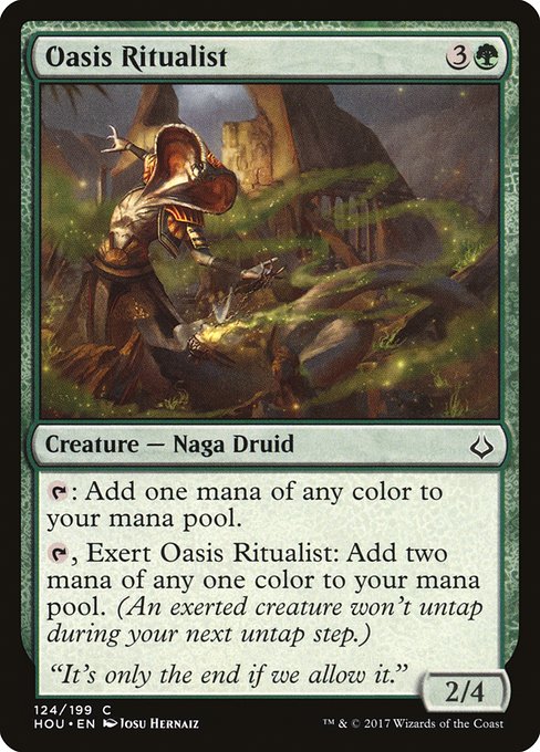 HOU: Oasis Ritualist (Foil)