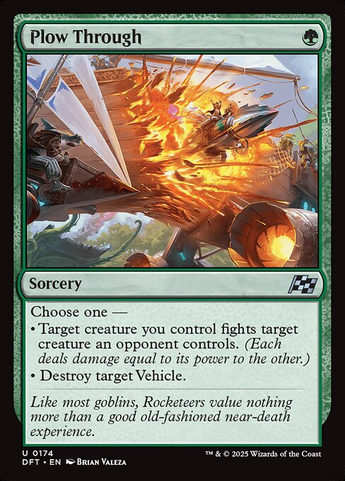 DFT: Plow Through (Foil)