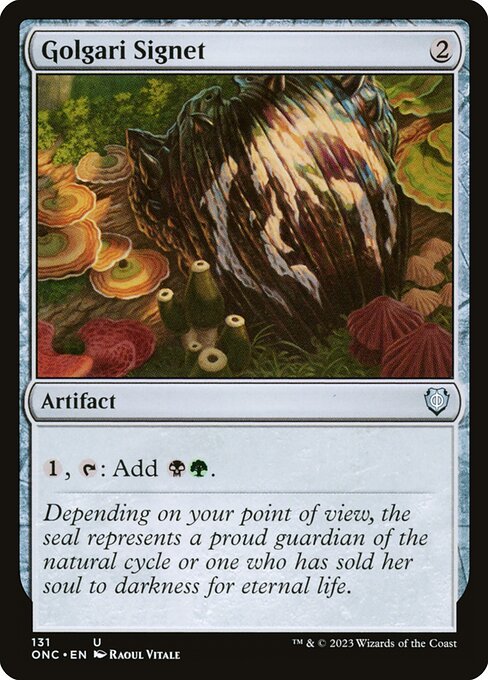 ONC: Golgari Signet