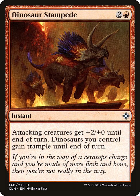 XLN: Dinosaur Stampede (Foil)