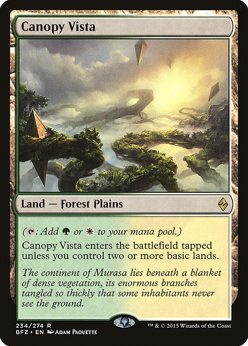 BFZ: Canopy Vista (Foil)