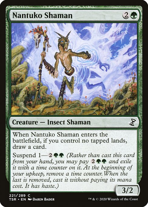TSR: Nantuko Shaman (Foil)