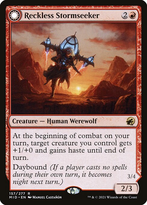 MID: Reckless Stormseeker (Foil)