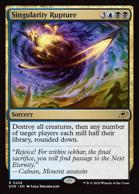 EOE: Singularity Rupture (Foil)