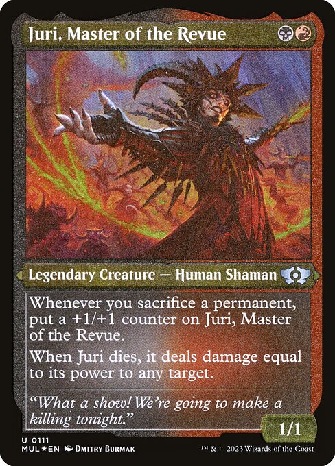 MUL: Juri, Master of the Revue (Foil Etched)