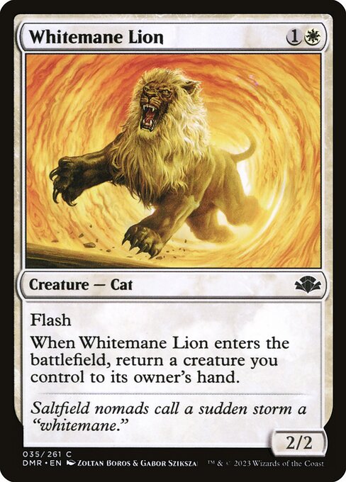 DMR: Whitemane Lion (Foil)
