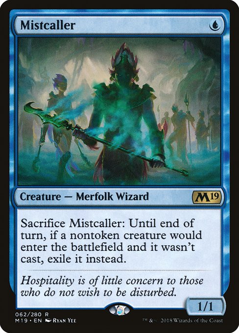 M19: Mistcaller (Foil)
