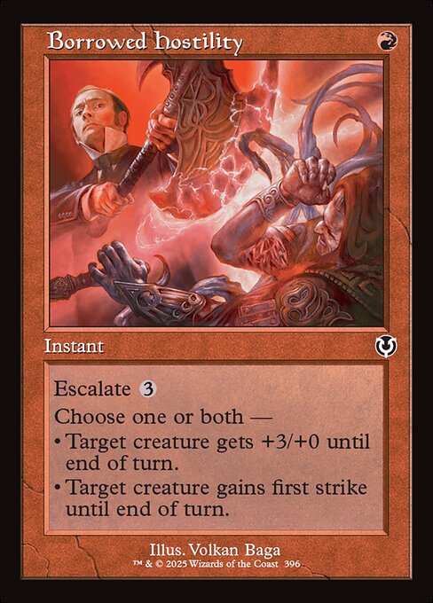INR: Borrowed Hostility (Retro Frame)