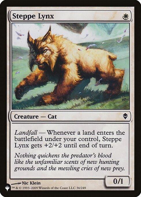 PLST: Steppe Lynx