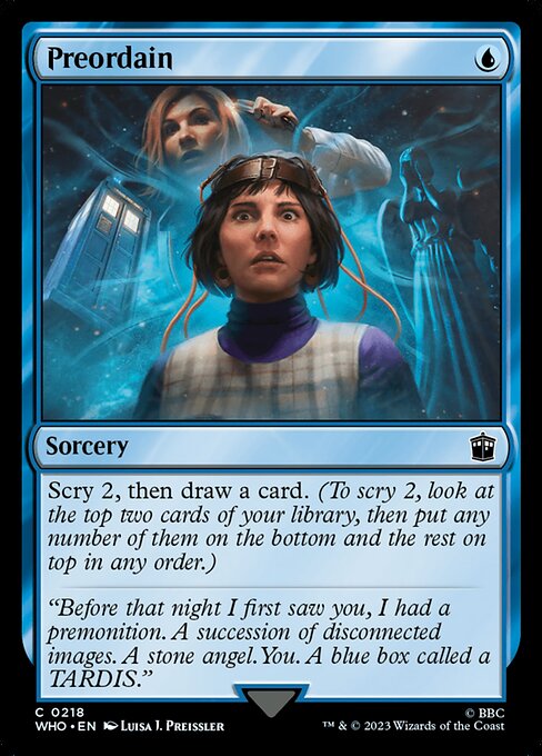WHO: Preordain (Foil)