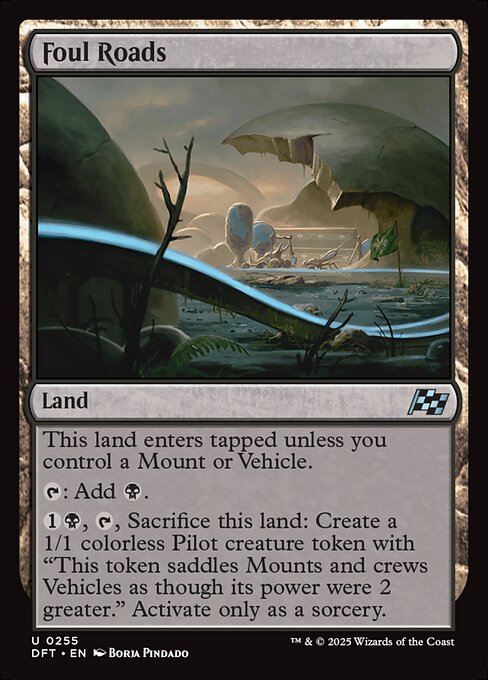 DFT: Foul Roads