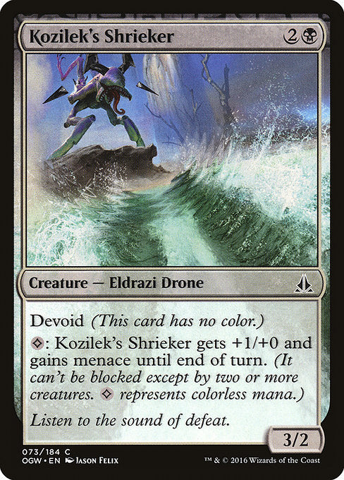 OGW: Kozilek's Shrieker (Foil)