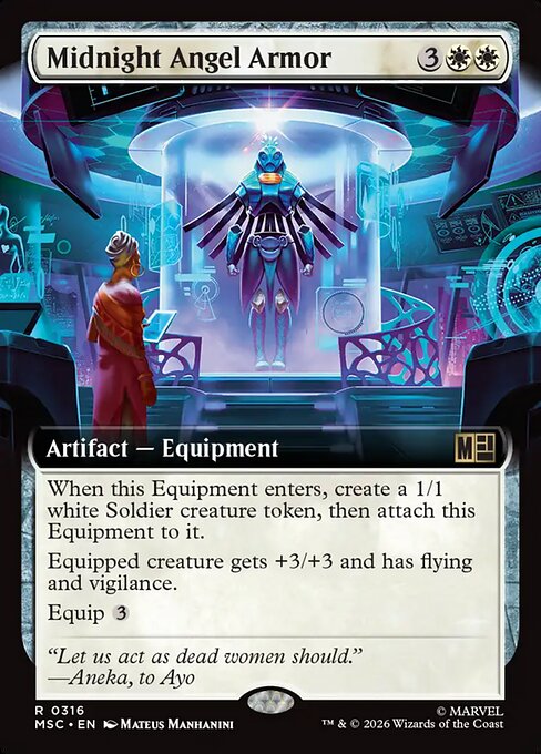 MSC: Midnight Angel Armor (Extended Art)